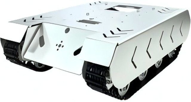GoLingLing TS100L RC Panzer-Chassis, Geländegängige Raupenplattform, Metall - Bild 1