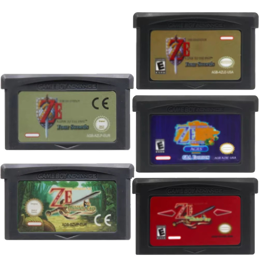 Four Swords, Link To The Past, Awakening DX, Minish Cap, Oracle of Seasons, Videospiel mit Game Boy Advance - Bild 2