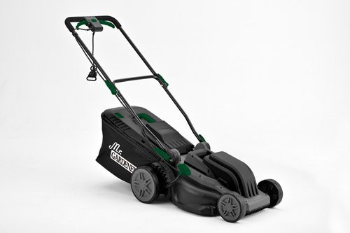 Mr. GARDENER Elektro-Rasenmäher EM 1638 in Schwarz mit 1600 W und 38 cm Schnittbreite - Bild 1