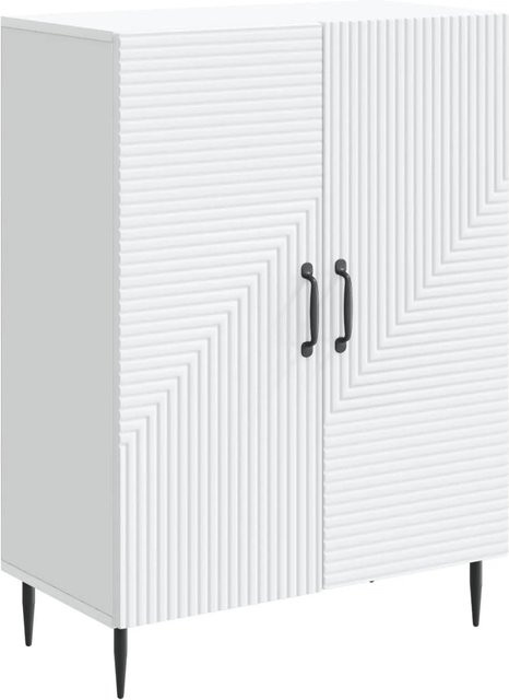 vidaXL Sideboard Weiß im Vintage-Design aus Holzwerkstoff B/T/H: 66 x 34,5 x 89,5 cm - Bild 1