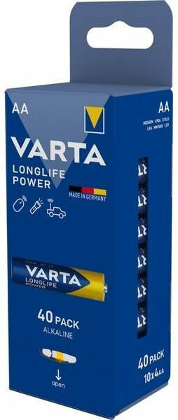 Varta Longlife Power Mignon AA Batterie Alkali-Mangan 1.5V 40er Set - Bild 2