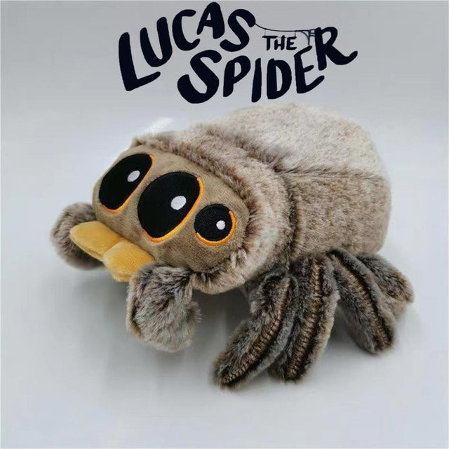 Yiran toy 1 Lucas the Spider Spinnen Plüschtier Schwarz ab 3-6 Jahre - Bild 1