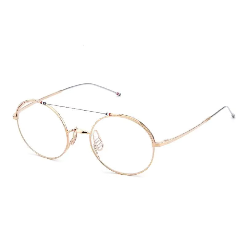 TBX910 Korrektionsbrille, Rund, Vollrand, Metall, Unisex - Bild 4