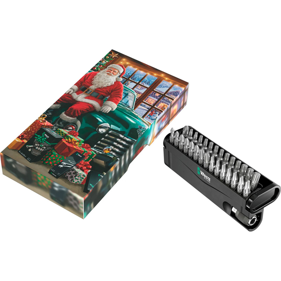Wera Bit-Check 30 Christmas 2026 Bit-Satz, Schwarz - Bild 1