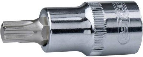 KS Tools CHROMEplus Bit-Stecknuss TX T70 in 1/2 Zoll, Silber - Bild 1