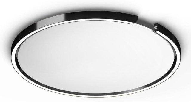 Occhio Mito Soffitto 60 Up LED-Deckenleuchte in Black Phantom mit mattweißem Cover, dimmbar mit Occhio air Modul und x-tra warmem Licht (2200K - 3500K) - Bild 1