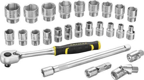 Stanley Steckschlüssel-Set STAK 1/2 Zoll, 26-teilig, Silber - Bild 1