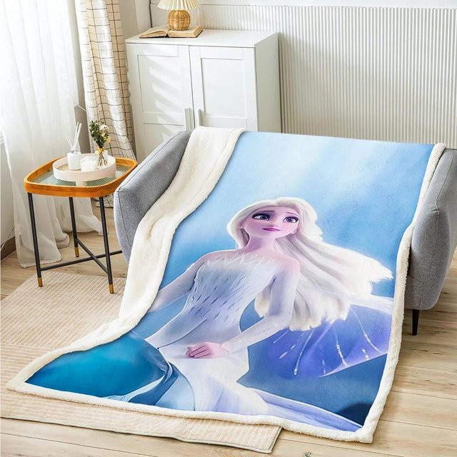 Mfoever Plüschdecke mit Anime-Print aus Mikrofaser für Kinder und Erwachsene, B/H: 76,2 x 101,6 cm - Bild 1