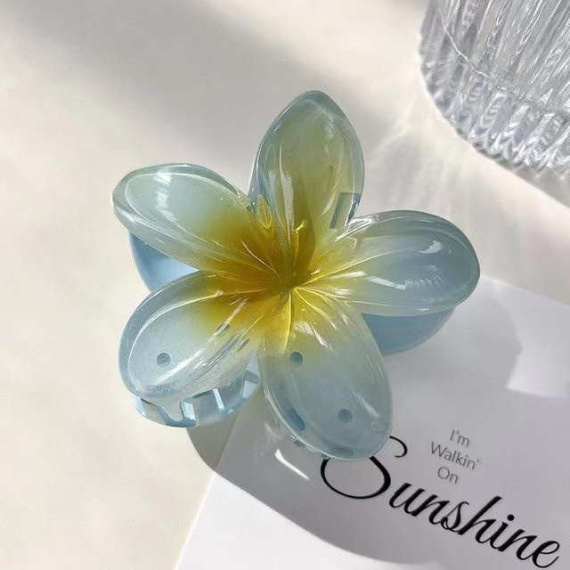 NATAWA Haarschmuck Set Blumen Haarnadeln, Damen, blau - Bild 1