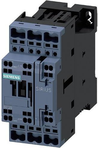 Siemens Bahnschütz 3RT2027-2XF40-0LA2 in Grau mit 3 Schließern 690 V/AC - Bild 1