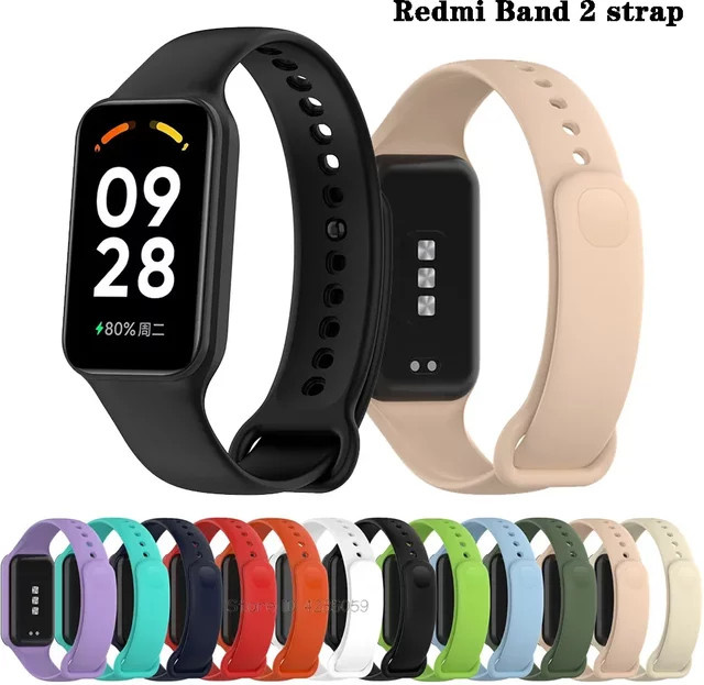 FIFATA Uhrenarmband Silikon, Xiaomi Redmi Band 2, Unisex - Bild 1