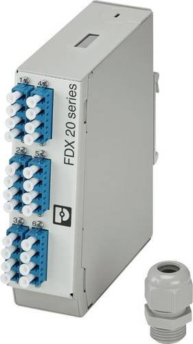 Phoenix Contact FOC-FDX20-PP-LCQ6-OSP-PT9 LWL-Spleißbox in Grau - Bild 1