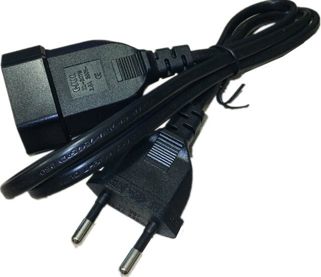 Bolantedz Stromverlängerungskabel mit EU-Schuko-Stecker auf CEE-Buchse, Schwarz - Bild 1