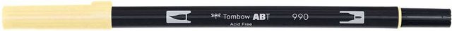 Tombow ABT Dual Brush Pen in Light Sand 990 - Bild 1