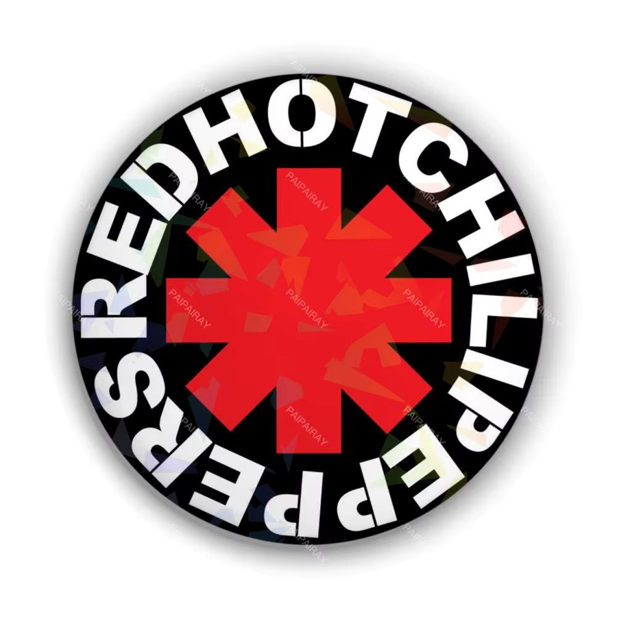 Brosche Chili Peppers, rundes Abzeichen, Anstecknadel - Bild 6