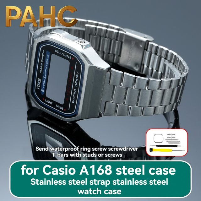Casio Mod Kit für 3298 Uhr, Edelstahl, Silber, Unisex - Bild 1