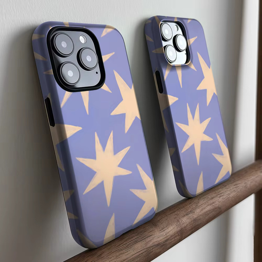CaseLumi Matte Bumper Schutzhülle mit MagSafe für iPhone 17 16 15 14 13 Pro Max in Starlight Sky - Bild 2