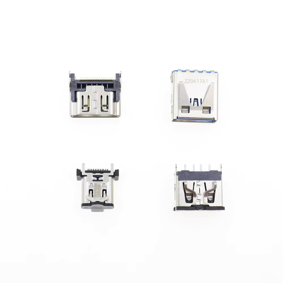 TingDong Reparaturset für PS5-Konsole mit HDMI, USB-A und USB-C Steckverbindern - Bild 1