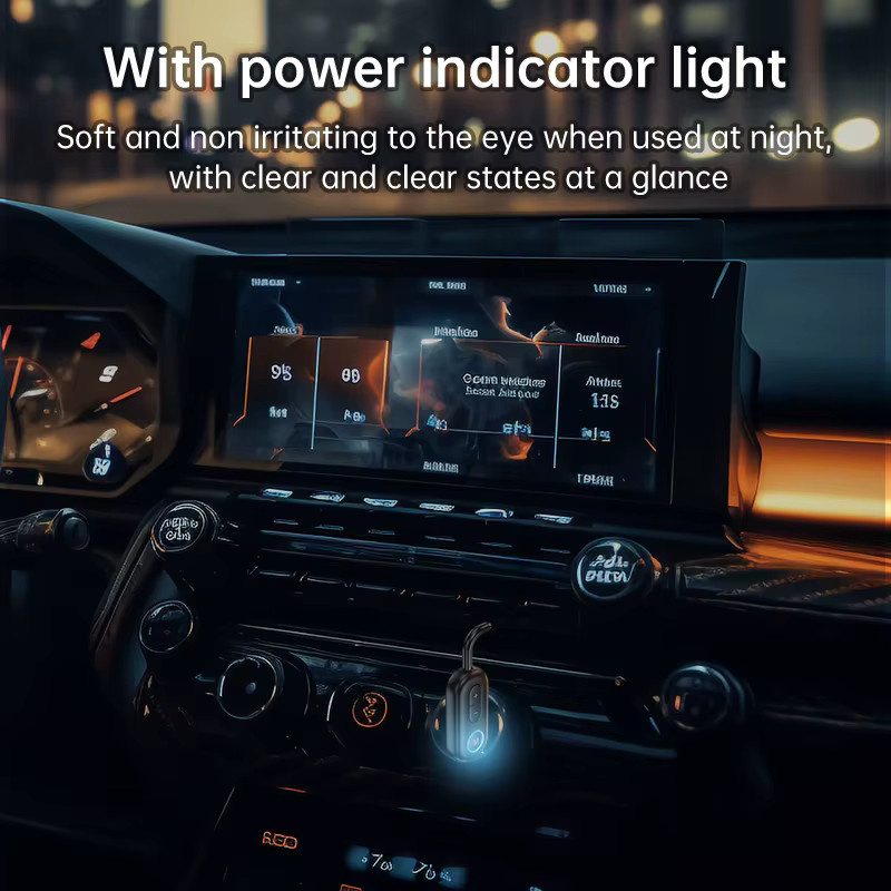 Kebidumei Bluetooth 6.0 Audio Sender und Empfänger mit 3,5 mm AUX Anschluss und Mikrofon für HiFi Stereo Musik im Auto, Flugzeug, TV oder PC - Bild 5