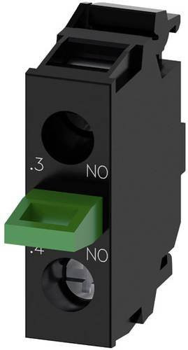 Siemens Kontaktmodul 3SU1400-2AA10-1LA0 aus Kunststoff in Schwarz für 500V DC/AC - Bild 1