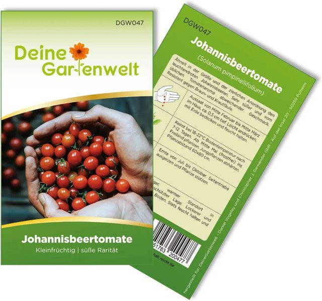 Deine Gartenwelt Johannisbeertomaten Gemüsesamen - Bild 1