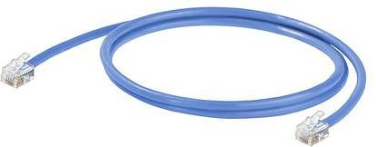 Weidmüller Patchkabel Ethernet LAN U/UTP Blau 30 Stück - Bild 1