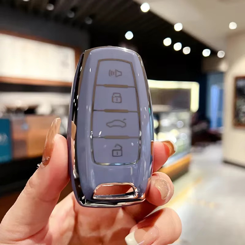 Hallmo TPU Autoschlüsselhülle für Haval H6 Dritte Generation, M6, H2S, F7X, F5, H4 und H7/H8/H9 mit Schnalle - Bild 2