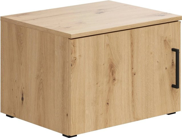Mömax Aufsatzschrank Multistauraum Eiche Artisan, hängend, Eiche matt - Bild 1