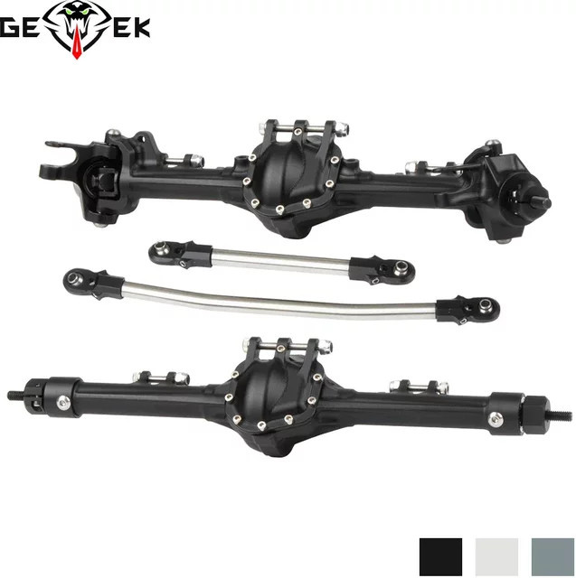 Axial RC Rock Crawler, 1/10, Schwarz Grau, Metall, Zubehör - Bild 1