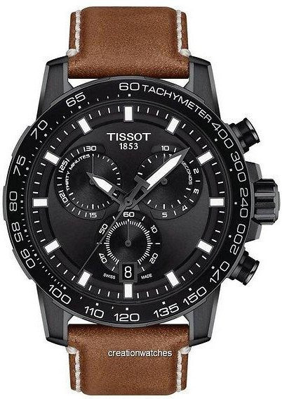 Tissot Chronograph, Quarz, Edelstahl, Schwarz, Herren - Bild 1