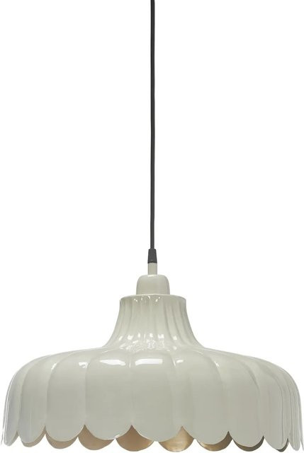 PR Home Wells Pendelleuchte Blumen Design Beige Gold E27, Breite: 45 cm, Höhe: 160 cm - Bild 1
