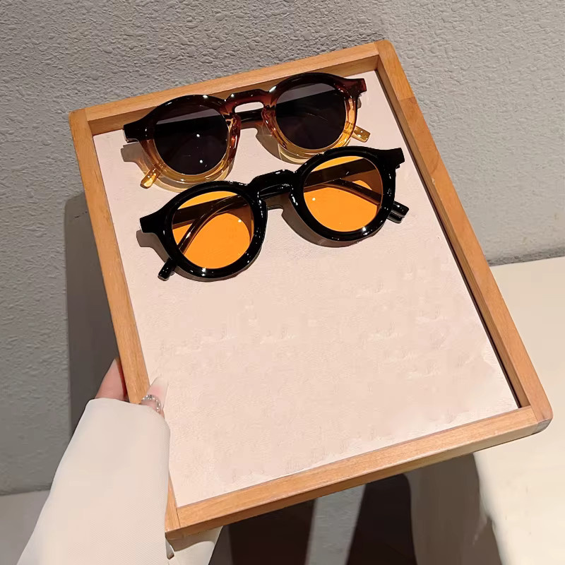 KAMMPT Sonnenbrille Runde, Vollrand, Kunststoff, braun, Damen - Bild 2