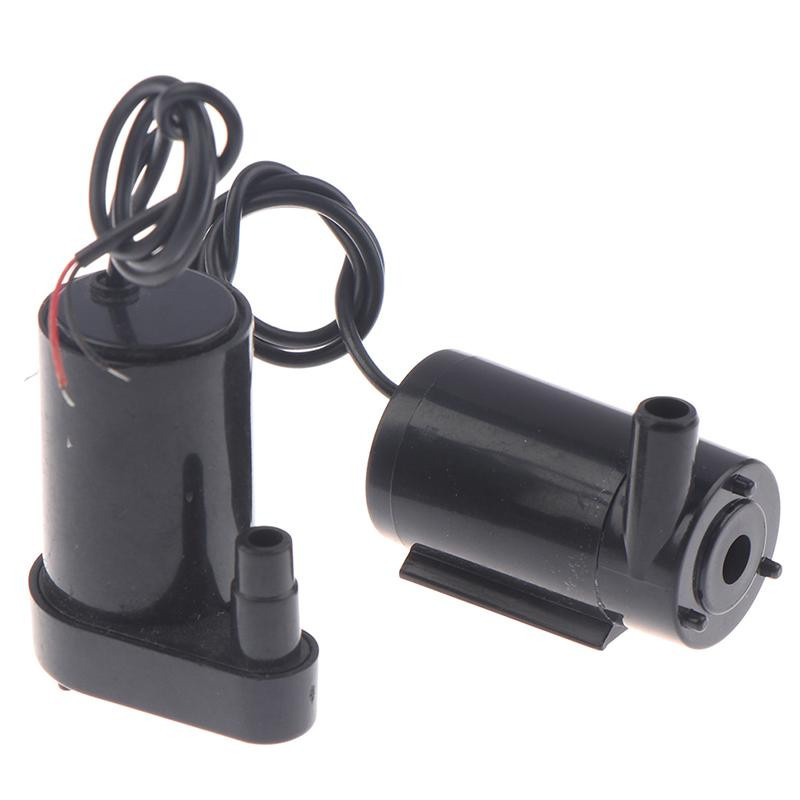 Achieve Great bürstenlose Mini-Mikro-Tauchwasserpumpe in Schwarz, DC 5–12 V, 3 l/min, horizontale Motorpumpe - Bild 4