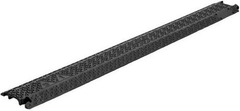 Adam Hall DEFENDER Kabelbrücke 866XP40BLK aus Polyurethan in Schwarz mit 1 Kanal und einer Länge von 1005 mm - Bild 1