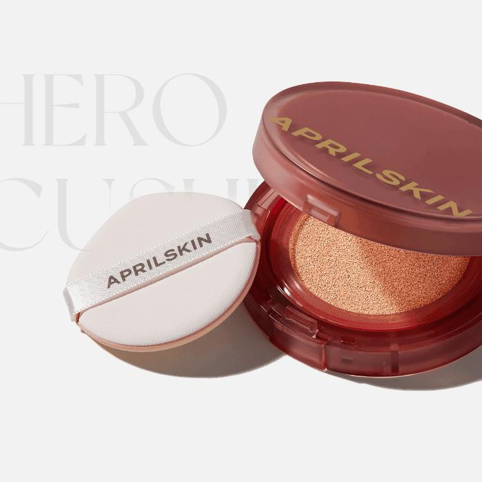 APRILSKIN Hero Cushion mit Nachfüllpack, 23 Natürliches Beige, LSF 50+ - Bild 2