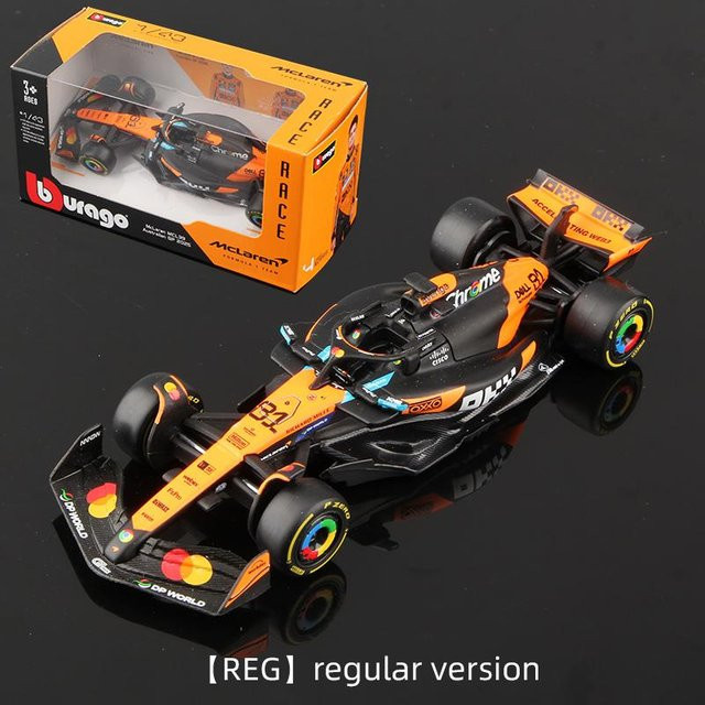 Bburago McLaren Racing MCL39 F1 Legierungsmodell, 1:43, ab 14 Jahren - Bild 1