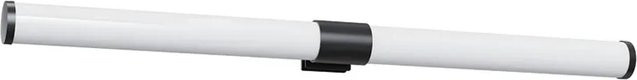 NETTLIFE LED Spiegelleuchte aus Kunststoff in Schwarz, modern Wandleuchte für Badezimmer, Flur und Wohnzimmer, Breite: 60 cm - Bild 1