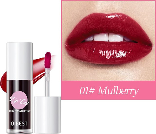 QIBEST Lipgloss, 01# Mulberry, Damen