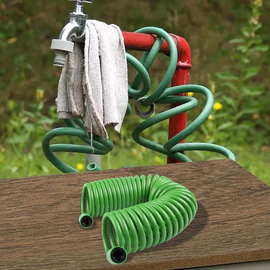 Wasserschlauch für die Pflanzenpflege in Garten und Rasen, Grün, 10 m - Bild 4