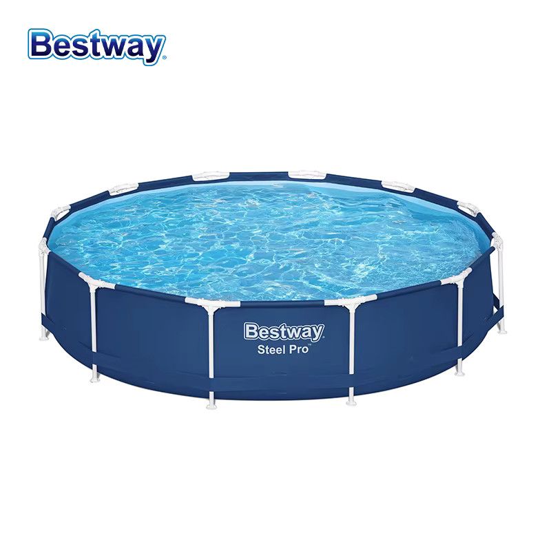 Bestway Steel Pro Rundrahmen-Pool-Schwimmbecken-Set mit Stahlrahmen, Durchmesser: 3,66 m, Höhe: 76 cm - Bild 2