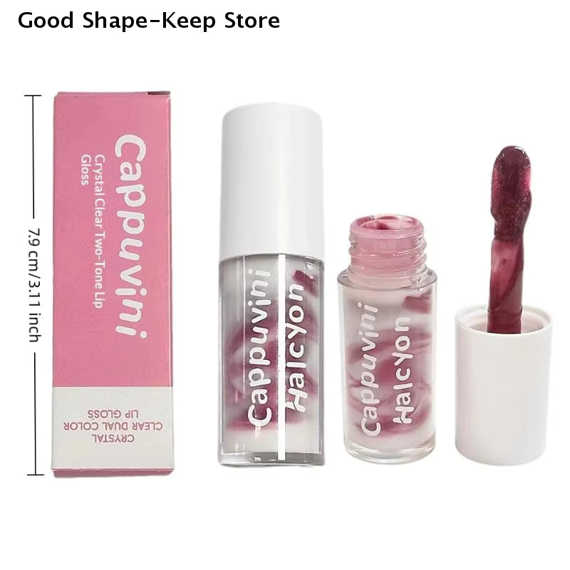 Cappuvini 2-in-1 Wasserlicht-Lipgloss, Unisex - Bild 5