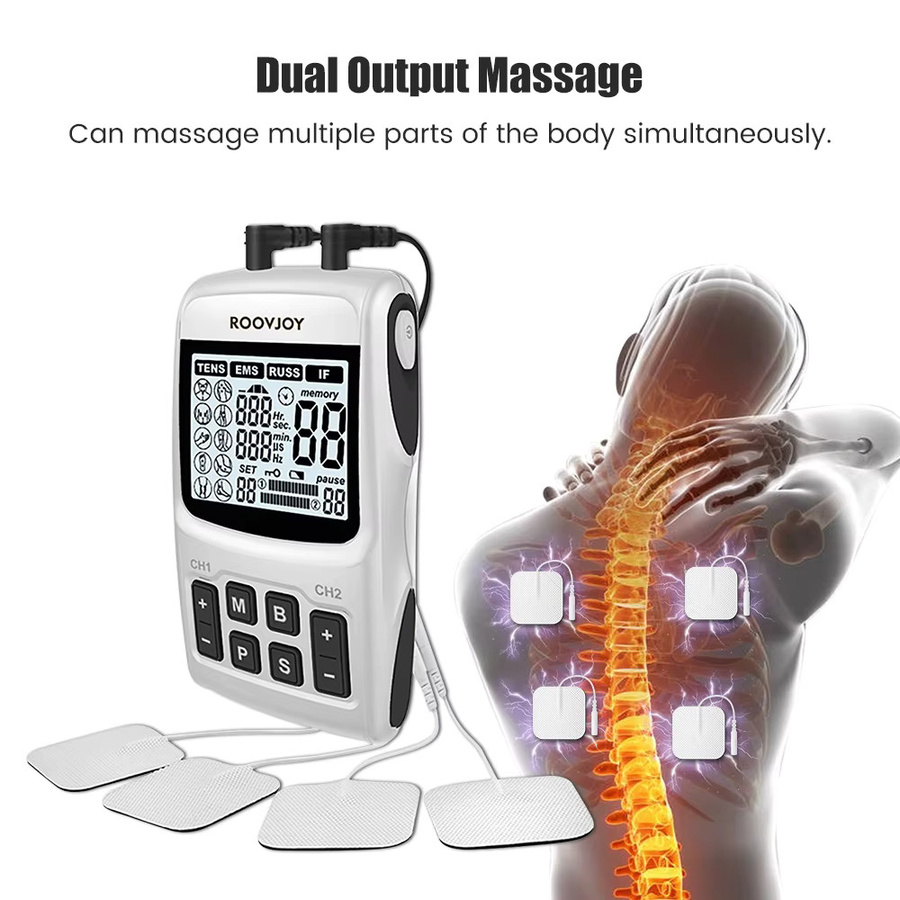 SUOLAER EMS TENS Elektrisches Muskeltherapie-Stimulator Massagegerät für den Körper - Bild 2