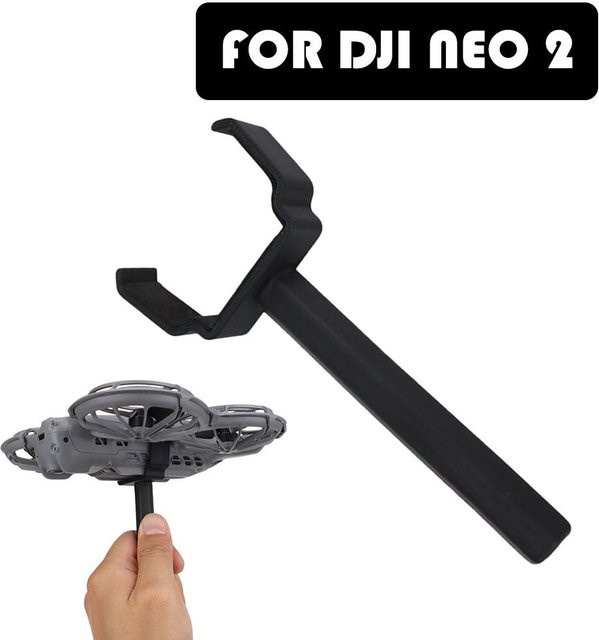 DJI NEO 2 Handschießständer in Schwarz für Drohnenfotografie und stabile Luftaufnahmen - Bild 1