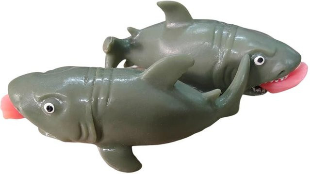 Fashnics Haifisch-Quetschspielzeug, gray - Bild 1