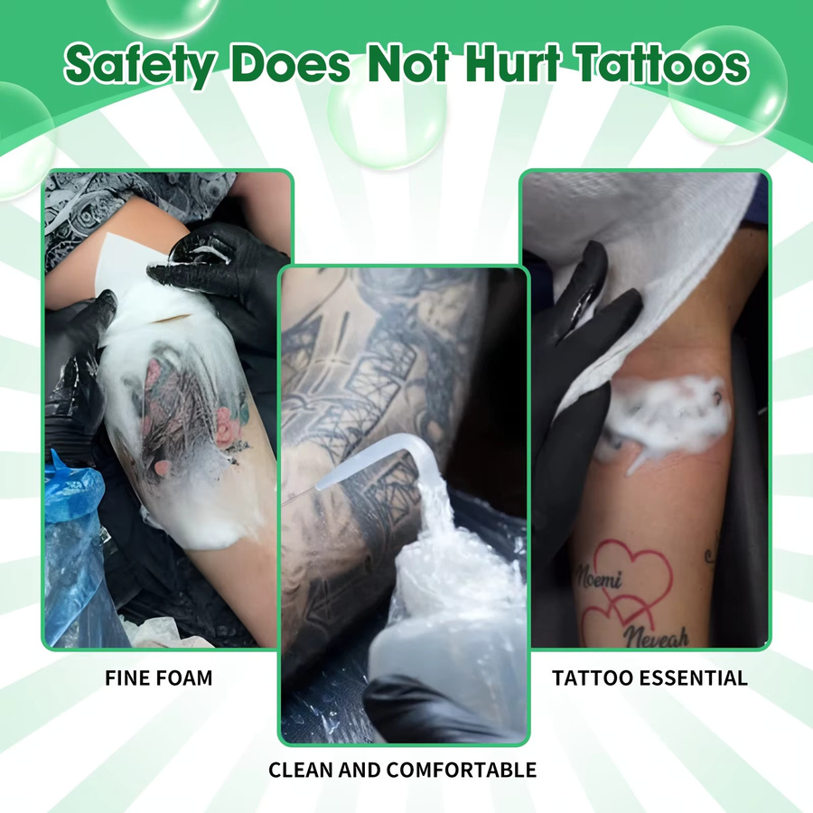 DQFART Tattoo-Seife, Grün, 120 ml, Unisex - Bild 6