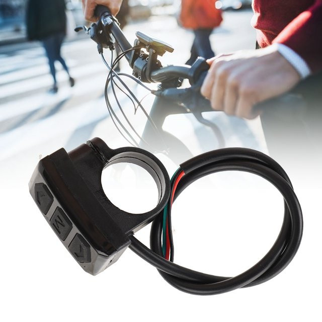 Hilitand Elektrisches Fahrrad-Display in Schwarz mit rutschfester Lenkersteuerungstaste und empfindlicher Reaktion - Bild 1