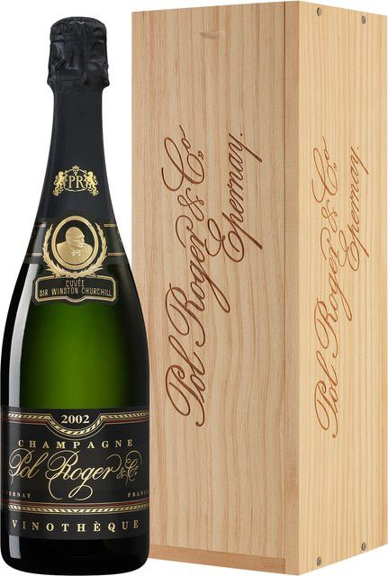 Pol Roger Cuvée Sir Winston Churchill Vinothèque Champagne Brut, 2002, 0,75 l - Bild 1