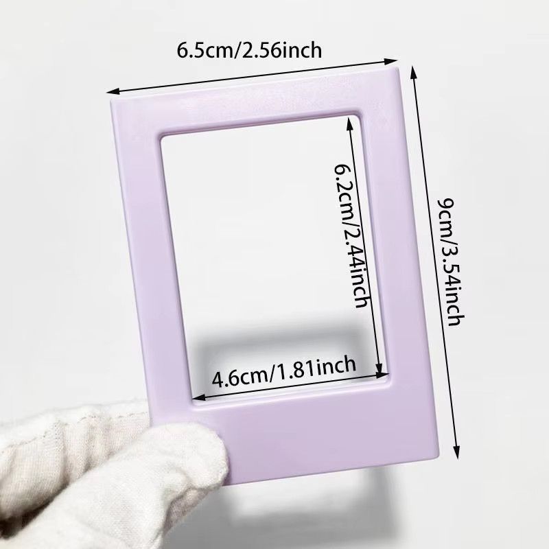 Magnetische Fotorahmen für Fujifilm Instax Mini Filme in Rose Red, Breite: 5 x 7,6 cm - Bild 2