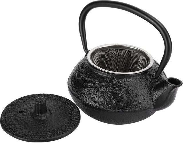 Igeteck Teekanne aus Gusseisen mit Filter, Schwarz, 0,3 l - Bild 1