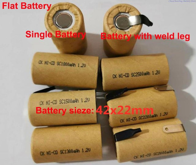 Allccx Akku Ni-Cd und Ni-MH mit 1,2 V und 2000 mAh in Beige - Bild 1
